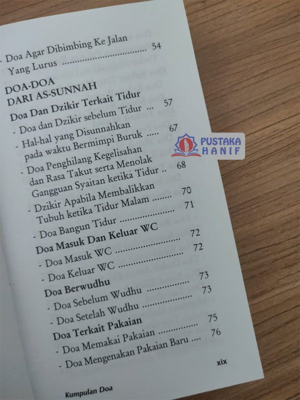 daftar-isi-buku-kumpulan-doa-quran-sunnah-2 daftar isi buku kumpulan doa alquran dan sunnah