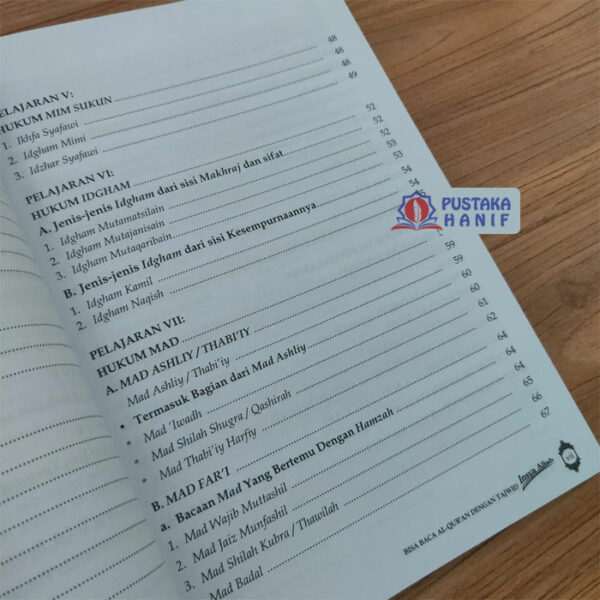 Buku Metode Syafii Ilmu Tajwid Praktis (Pustaka Imam Syafii) - Image 5