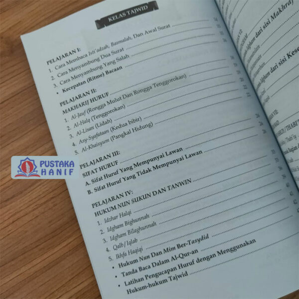 Buku Metode Syafii Ilmu Tajwid Praktis (Pustaka Imam Syafii) - Image 4