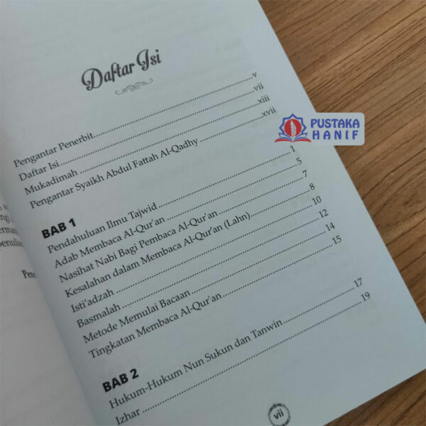 daftar-isi-panduan-lengkap-ilmu-tajwid-pqs-1 Buku Panduan Lengkap Ilmu Tajwid (Taqiya) - Image 2