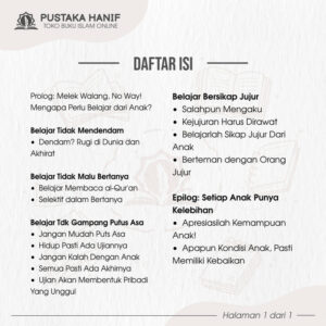 daftar isi belajar dari anak