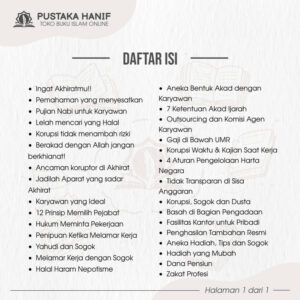daftar isi buku fiqih asn dan karyawan