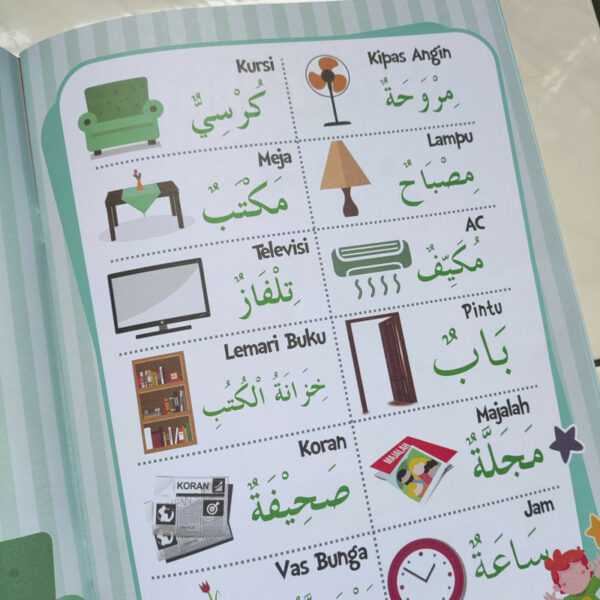 Buku Kamus Bahasa Arab Untuk Anak (Atsar Media)