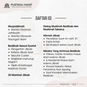 daftar isi buku samudera hikmah dibalik jilbab muslimah